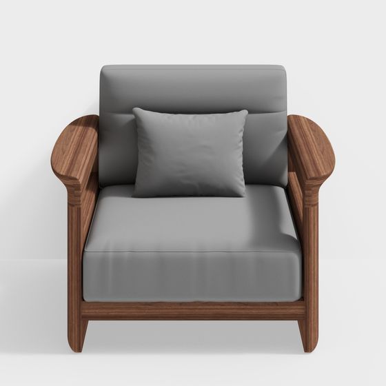 Cozy Retreat Chair 3D model