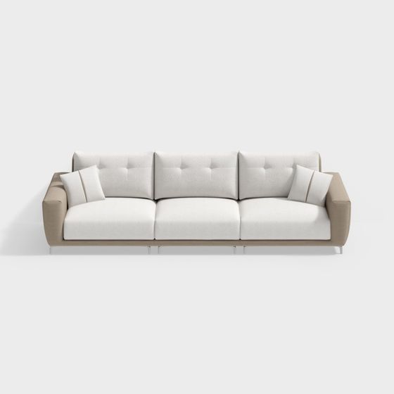 Urban Comfort Sofa 3D model for Modern Spaces