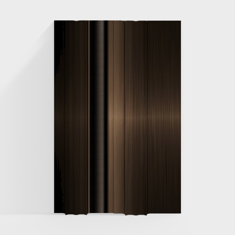 Modern stainless steel background wall