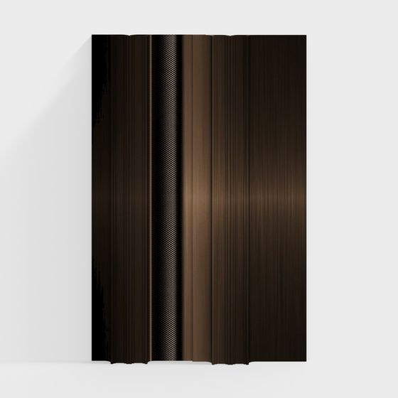 Stylish Low Poly Door 3D model for Modern Projects