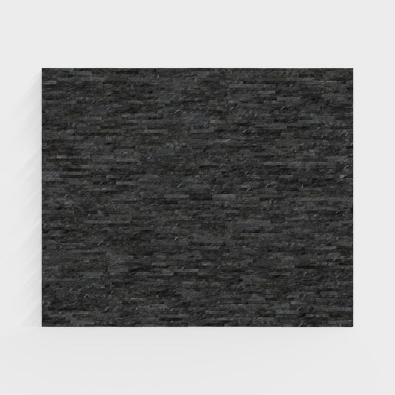 Intricate Stone Wall 3D Model for Creative Projects