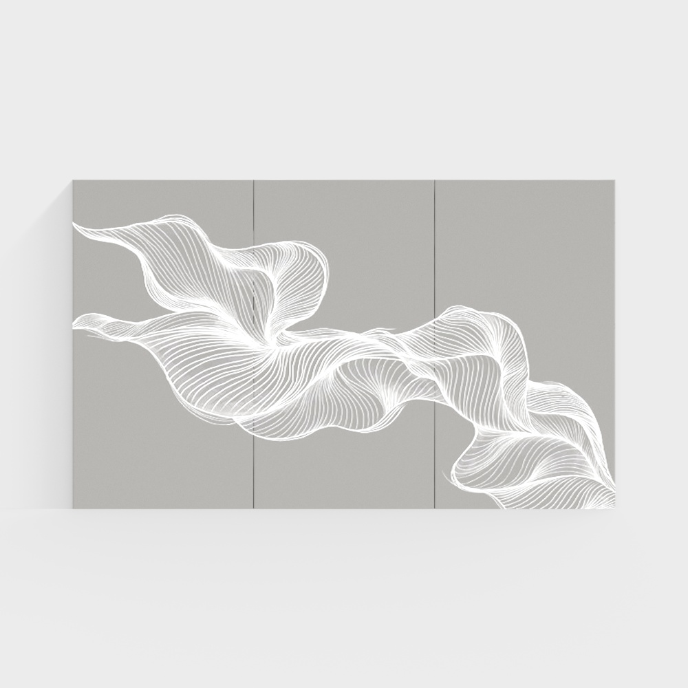 New Chinese background wall