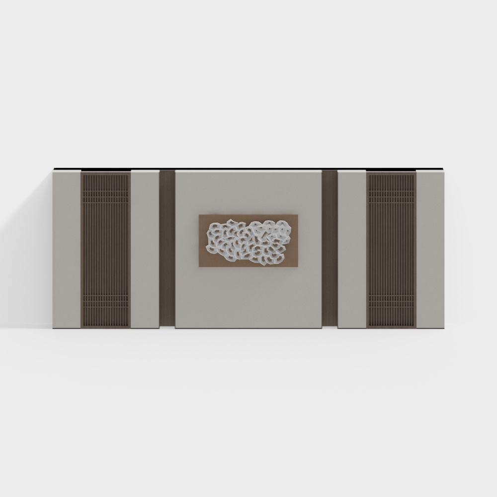 New Chinese background wall