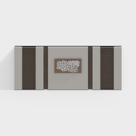 Urban Art Panel 3D model for Creative Spaces