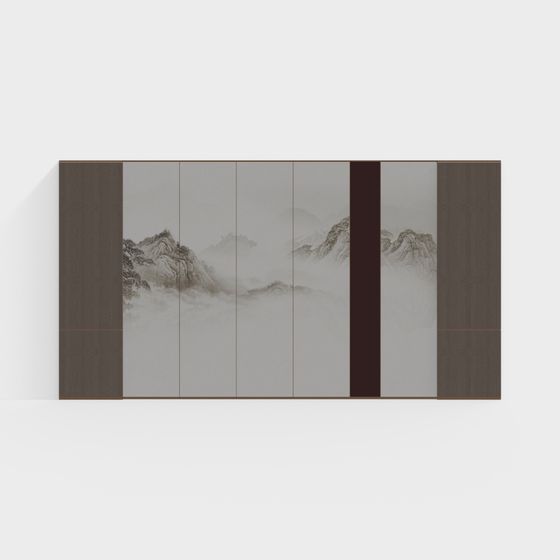 Mountain Mist Screen 3D model