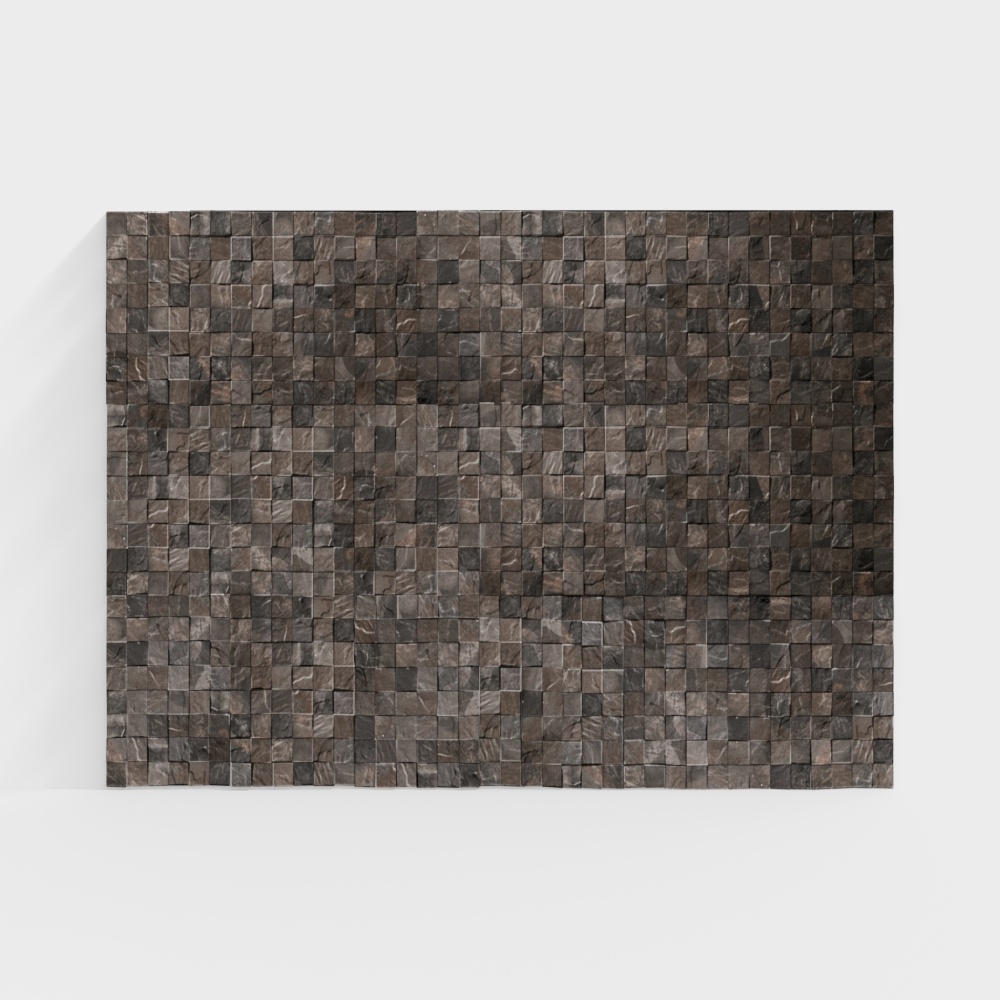 Modern cultural stone background wall