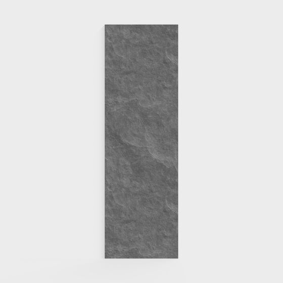 Unique Low-Polygon Gray Stone 3D Model