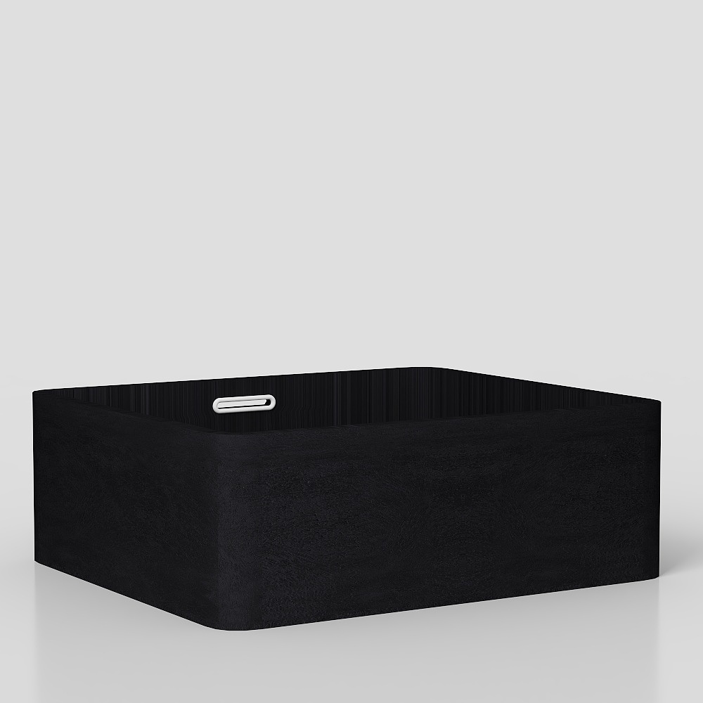 Elegant Low-Poly Storage Box 3D model