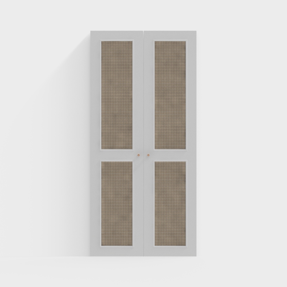 Classic rattan door02