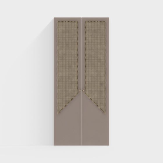 Vintage Mesh Door 3D model for Creative Spaces