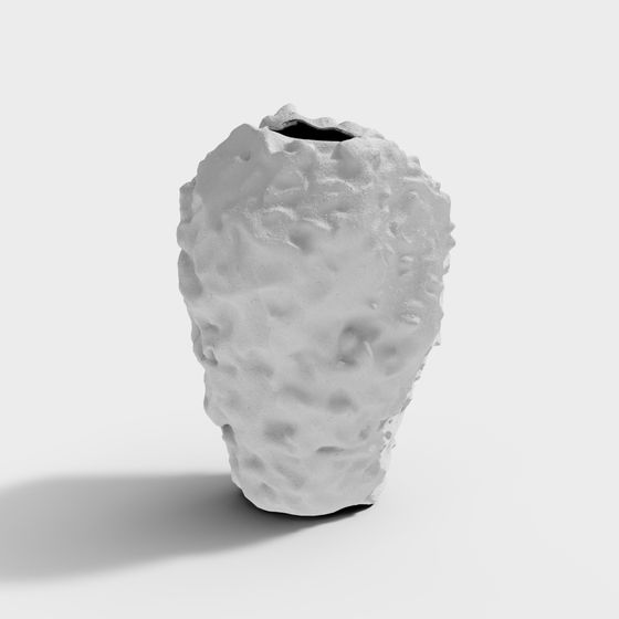 Rock Vase 3D model