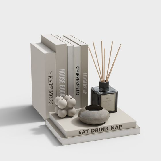 Elegant Minimalist 3D Model for Contemporary Spaces