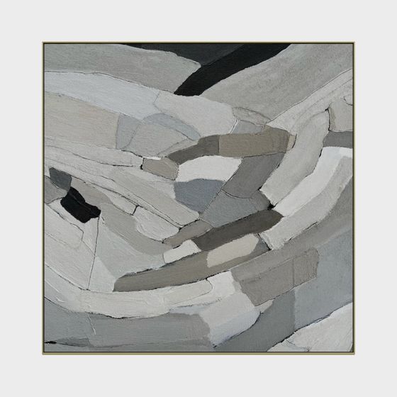 Abstract Stone Wall 3D model