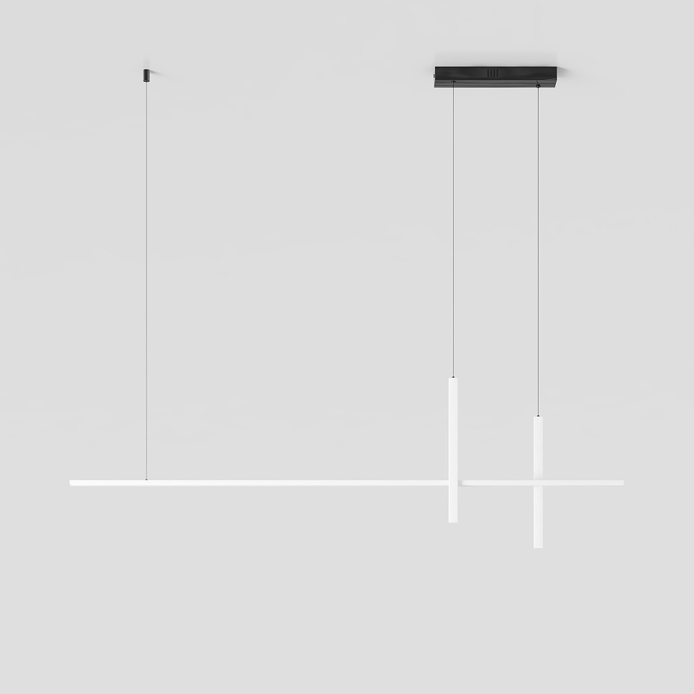 Cross Beam Pendant Light 3D model