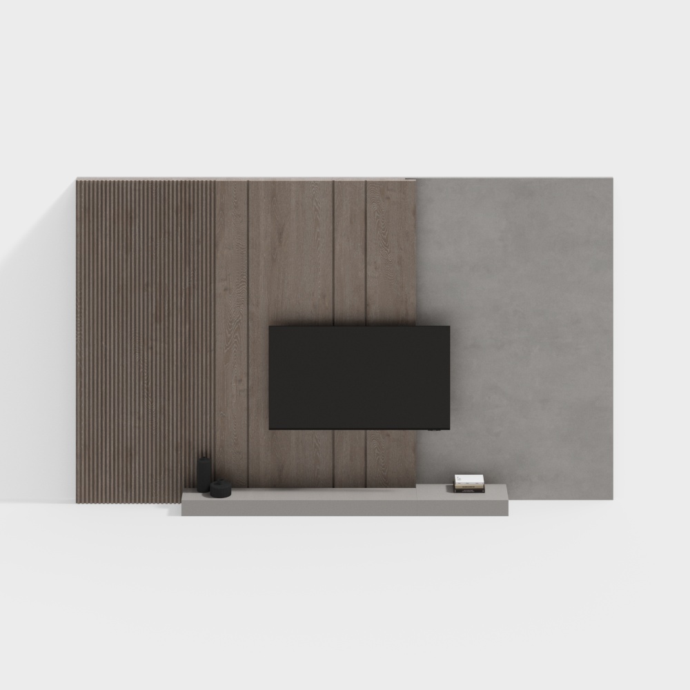 TV wall set03