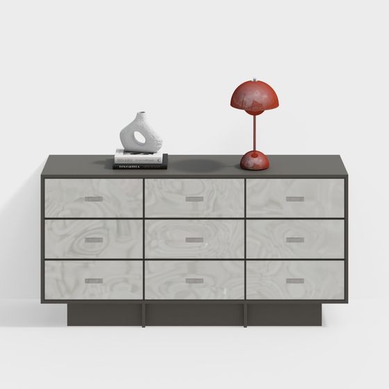 Urban Storage Cabinet 3D model