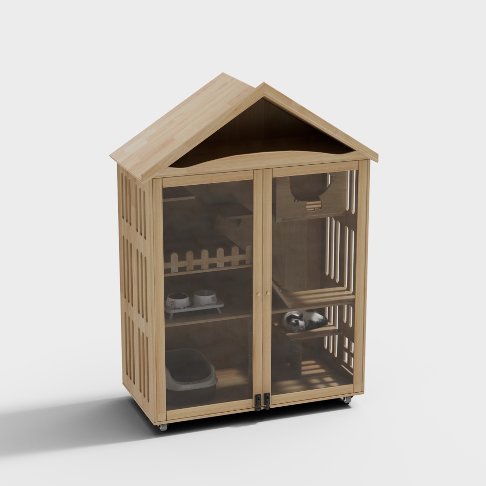 Arbre à chat moderne