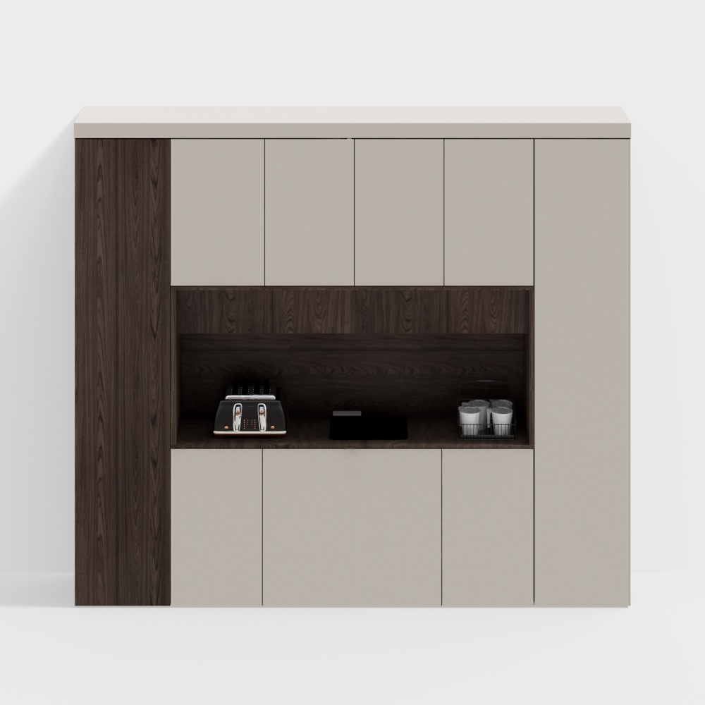 Mobile laterale in stile minimalista