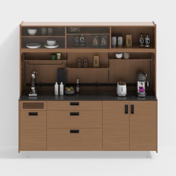 Armario Lateral Vintage Nórdico