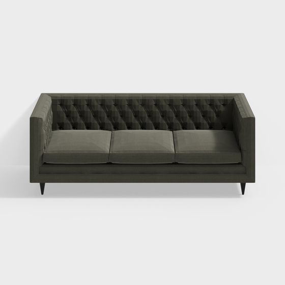 Urban Elegance 3D Sofa Model