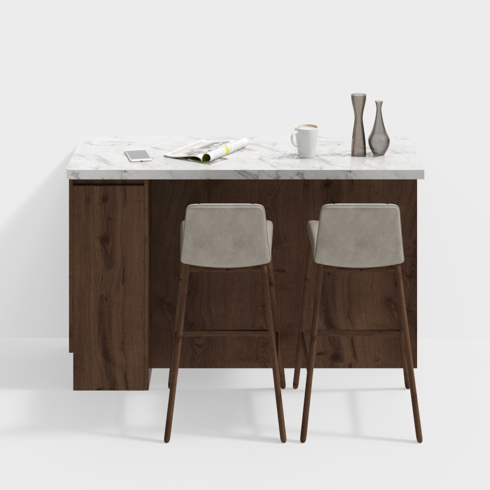 Combo chaise de bar nordique