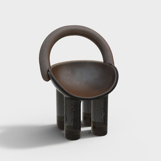 Futuristic Ring Seat 3D model