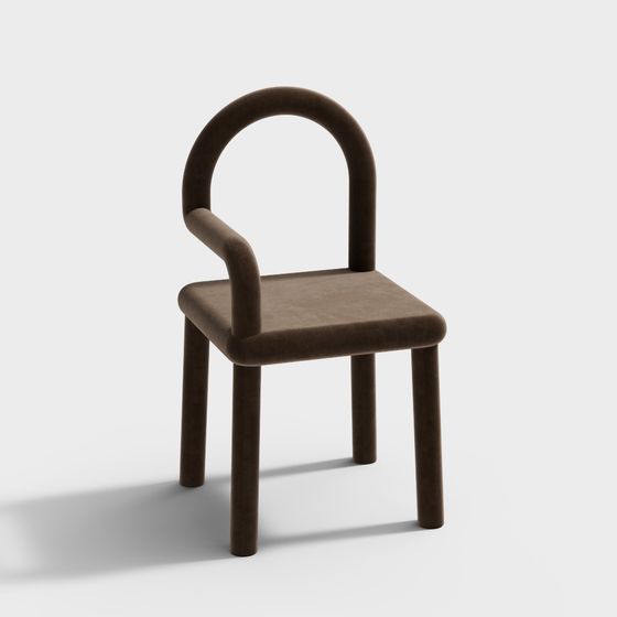 Loop Chair 3D model - Modern Minimalist Design