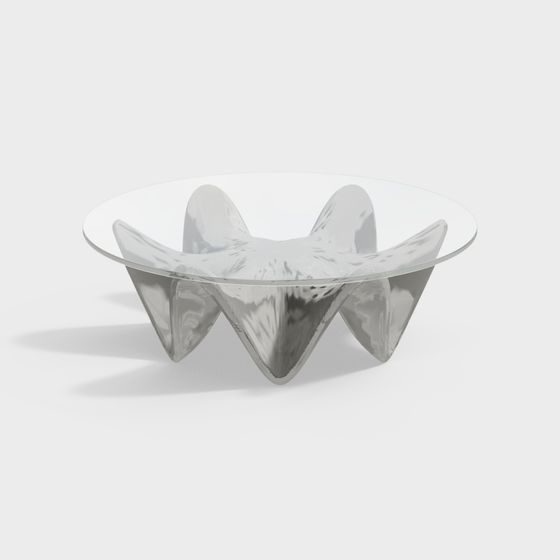 Luminous Glass Table 3D model