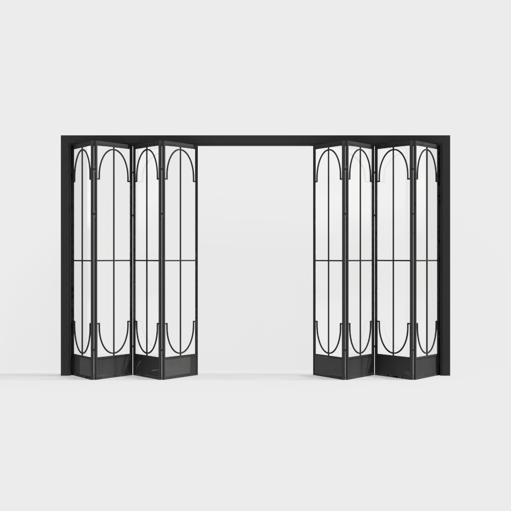 프랑스 글라스 폴딩 도어