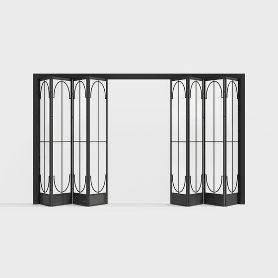 프랑스 글라스 폴딩 도어