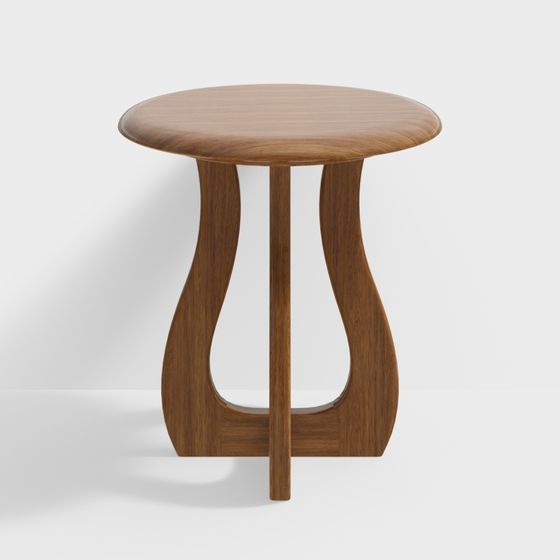 Elegant Round Table 3D model for Modern Design