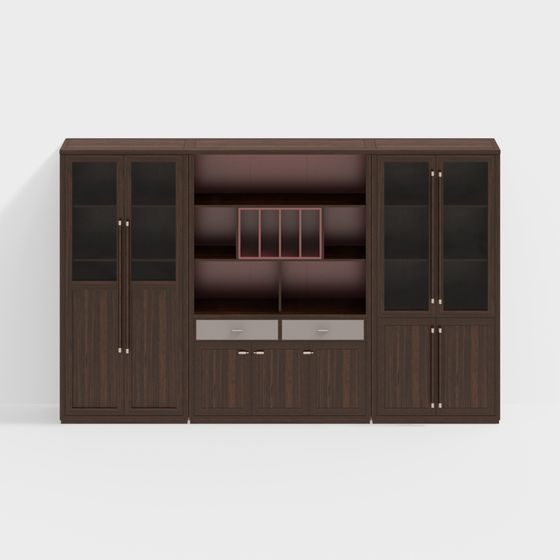 Urban Storage Cabinet 3D model for Modern Spaces