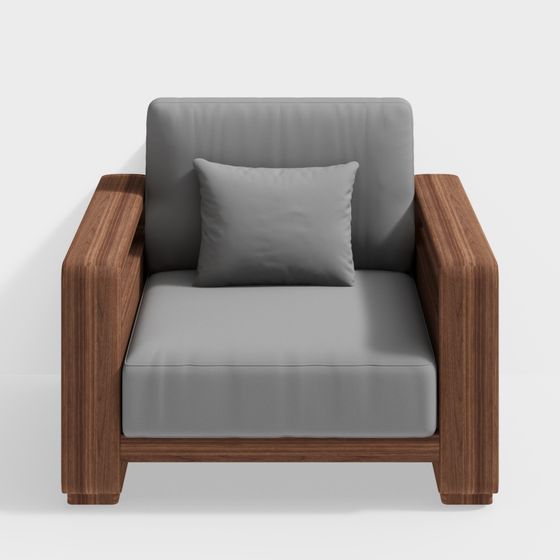 Modern Urban Sofa 3D model for Interior Design