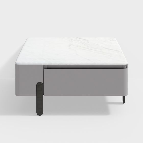 Elegant Side Table 3D model for Modern Interiors
