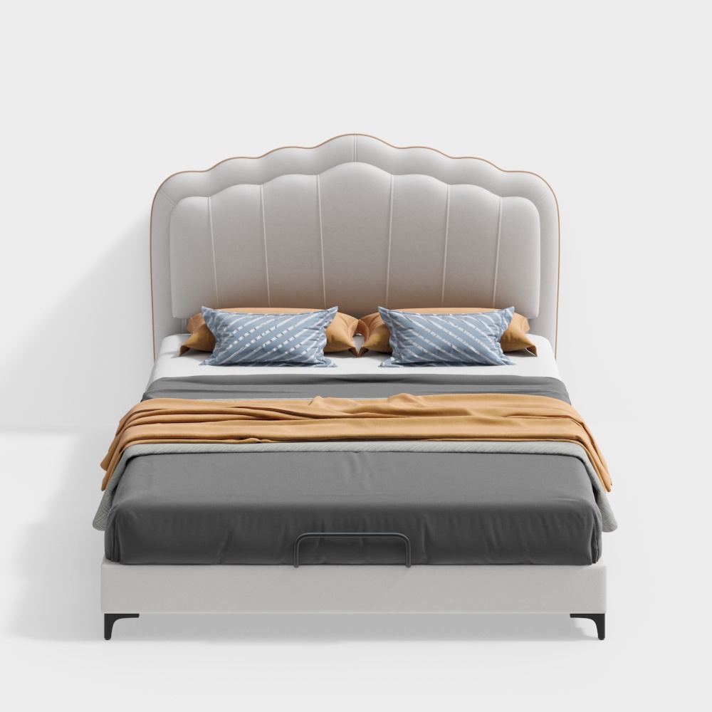 1.35m leather bed for children - 1.2m is optional