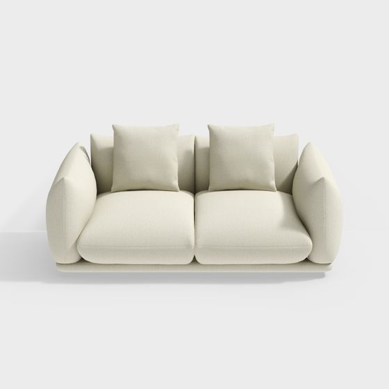 Cozy Comfort Sofa 3D model