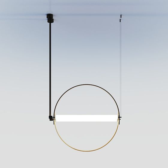 Sleek Low-Poly Lamp 3D Model for Modern Designs