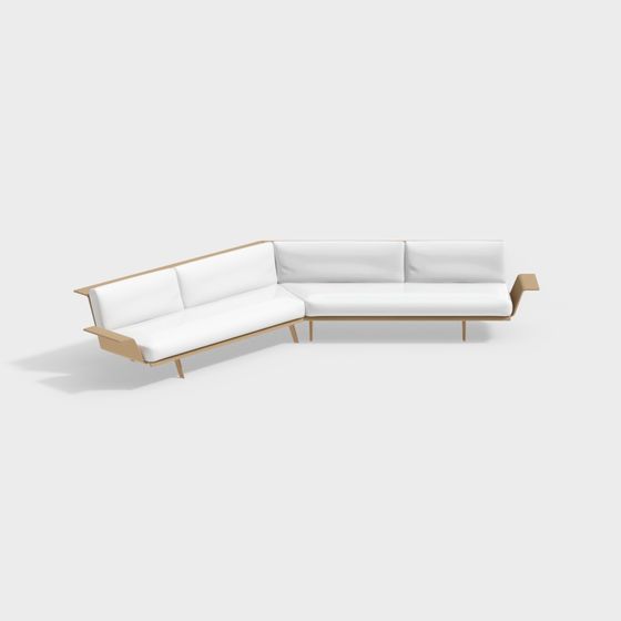 Urban Comfort 3D Model Sofa