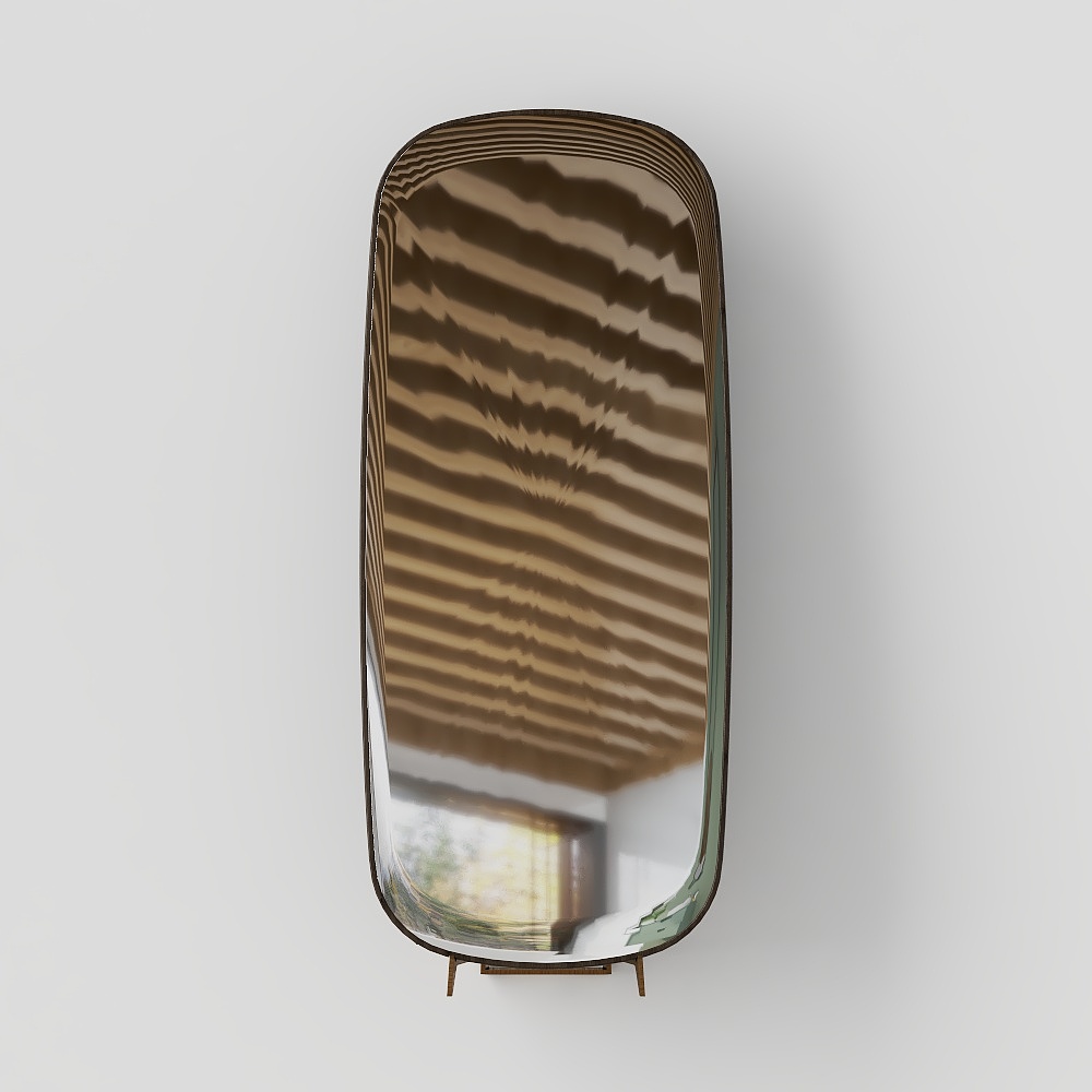 Зеркало Poliform AUDREY Зеркало с металлической рамой