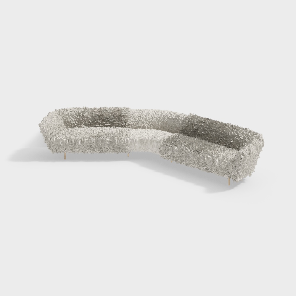 Sofá de esquina moderno de Arper