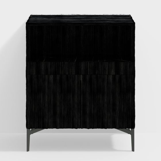 City Shadow Cabinet 3D model for Modern Interiors