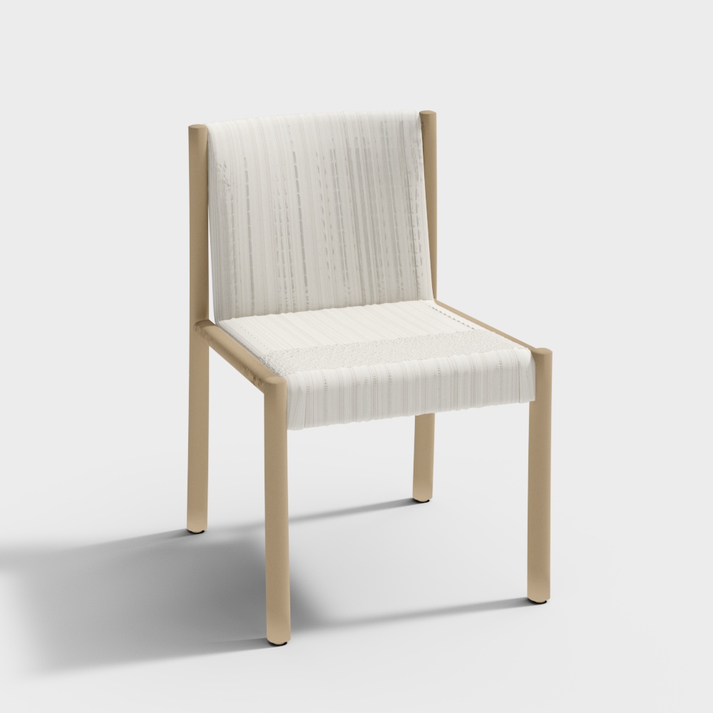 Arper Simple wooden chair