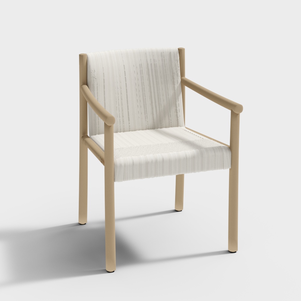 Arper  Simple wooden chair