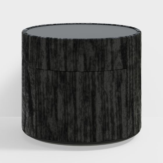 Industrial Style Cylinder Storage Box 3D model