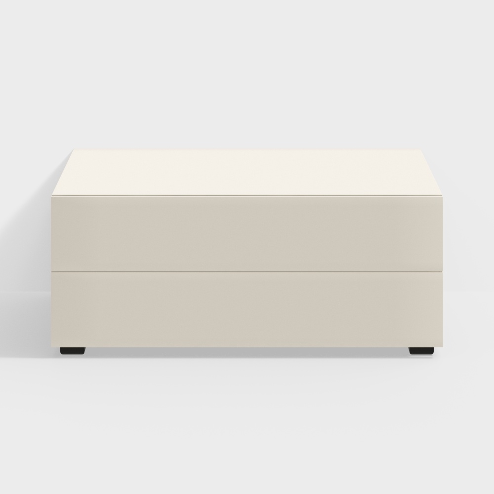 Bàn đầu giường Poliform DREAM Bàn đầu giường màu be