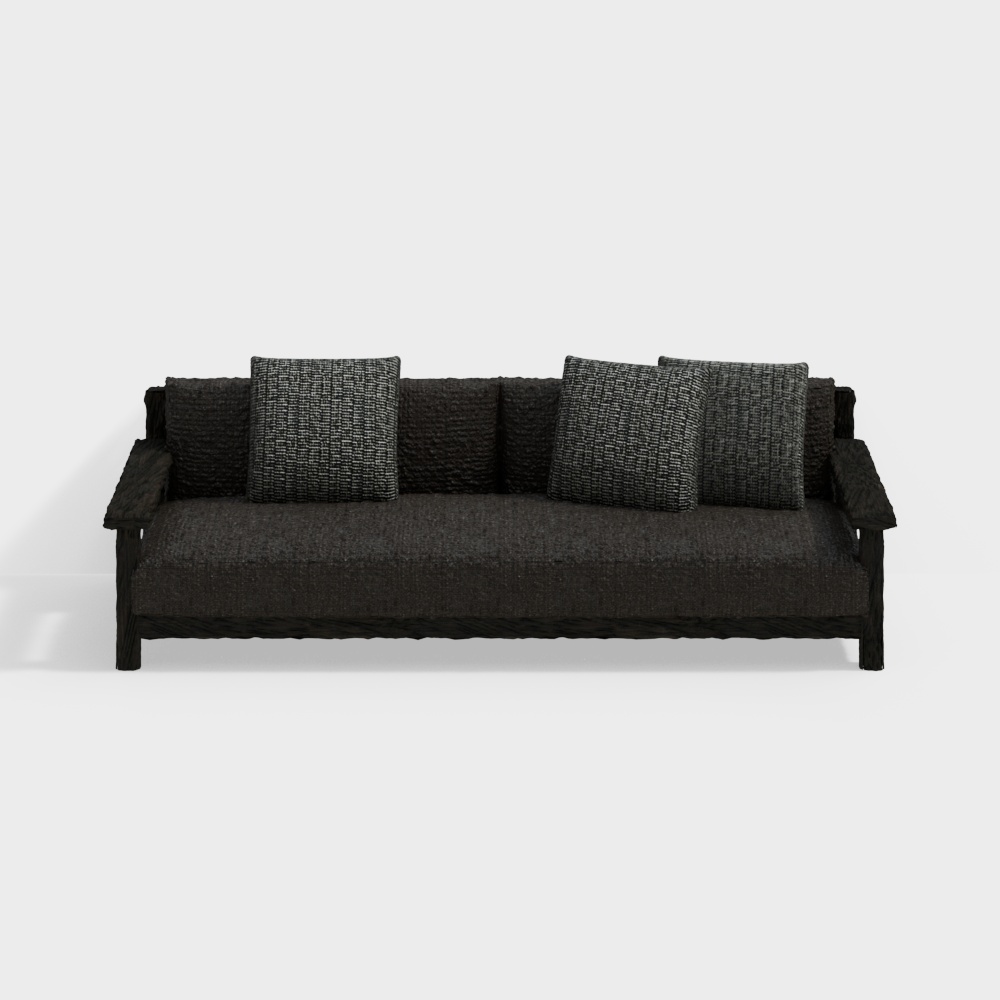 Poliform KETCH sofa KTDI260 Dark linen double