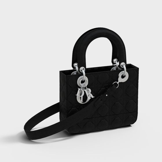 Elegant Handbag 3D model with High Detail