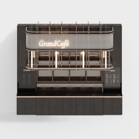 GrandCafé 3D model