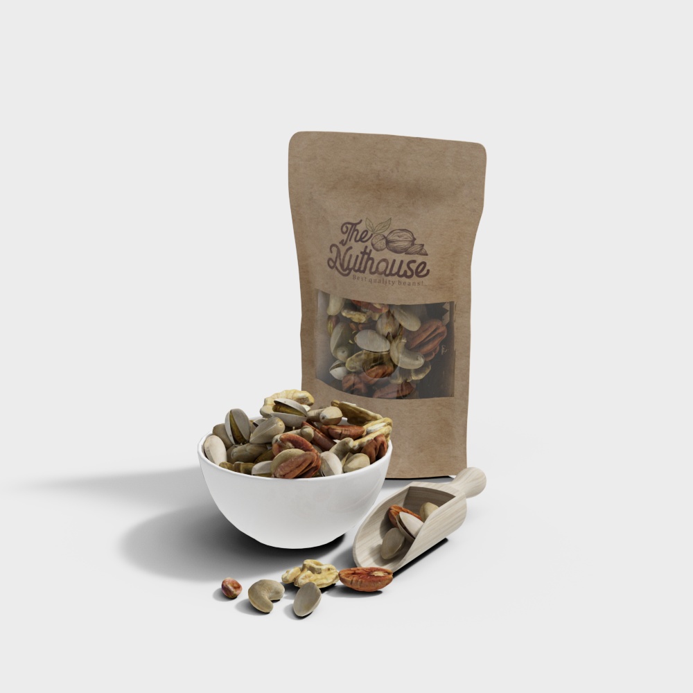 Nutty Delight 3D model