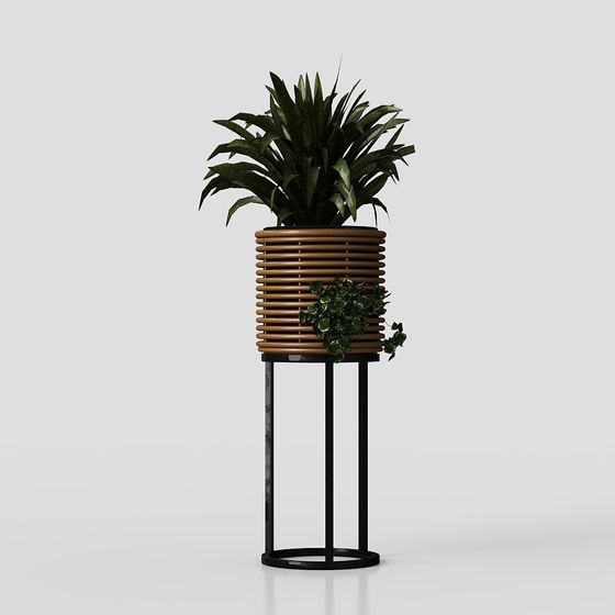 Urban Oasis Planter 3D model